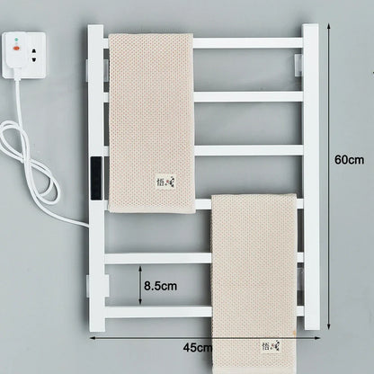 DecorBites™ Electric Towel Warmer: Digital Display, Wall Mount, Smart Home Technology