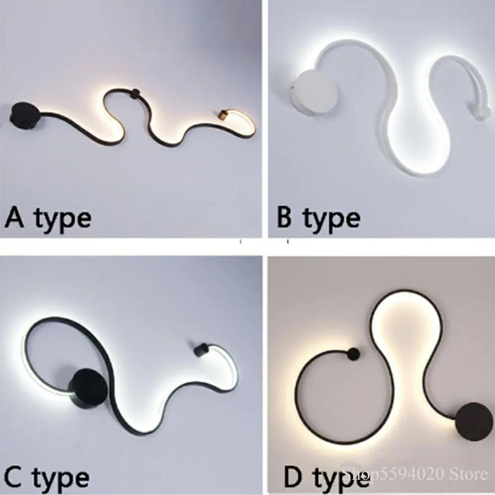 DecorBites™ LED Wall Lamp Art Design Ceiling Light for Living Room Hallway