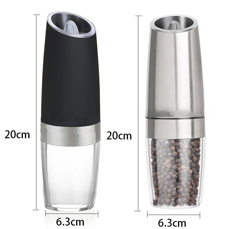 DecorBites™ Electric Salt Pepper Grinder Spice Mill Kitchen Grinding Tool