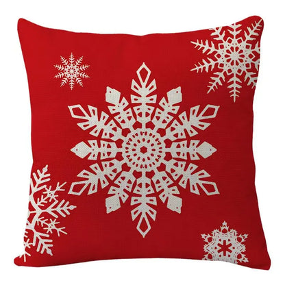 DecorBites™ Christmas Elk Letter Pillowcase 45x45cm for Living Room