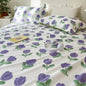 Decobites Tropical Plants Print Cotton Double Bed Sheet for Soft & Comfortable Sleep