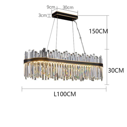 ثريا كريستال DecorBites™‎ معلقة لغرفة المعيشة وغرفة النوم والسقف، إضاءة داخلية فاخرة