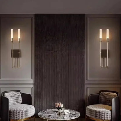 DecorBites™ Double Headed LED Wall Lamp - Nordic Luxury Sconce for Home Decor