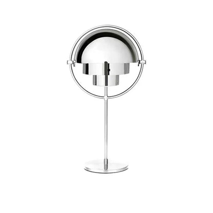 مصباح أرضي معدني باللون الأسود والذهبي من DecorBites™ لديكور غرفة المعيشة وغرفة النوم العصرية