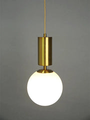 Decorbites™ Lámpara de Techo LED de Bola de Oro para Iluminación de Decoración Hogareña Lujosa