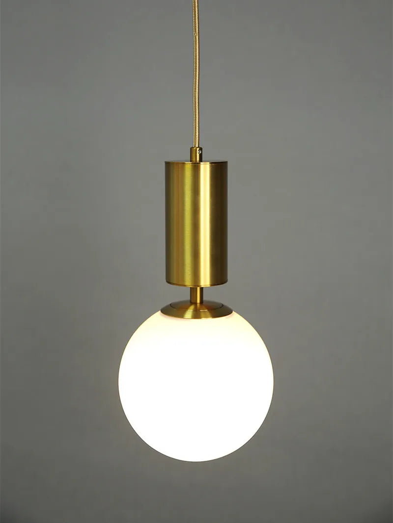 Decorbites™ Lámpara de Techo LED de Bola de Oro para Iluminación de Decoración Hogareña Lujosa