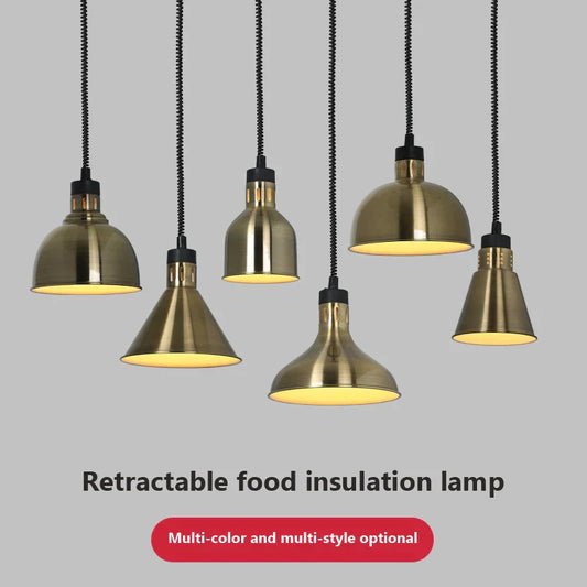 DecorBites™ Electric 275W Food Heat Preservation Pendant Light for Kitchen & Restaurant