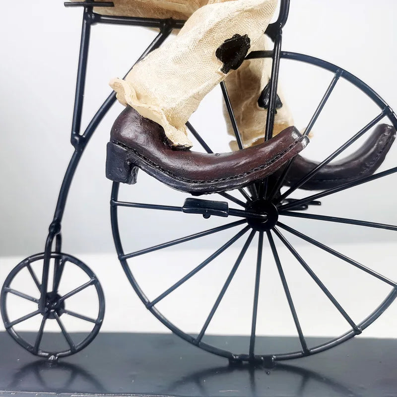 DecorBites™ Circus Clown Joker Figurine: Cheerful Buffoon Doll for Home Office Decor