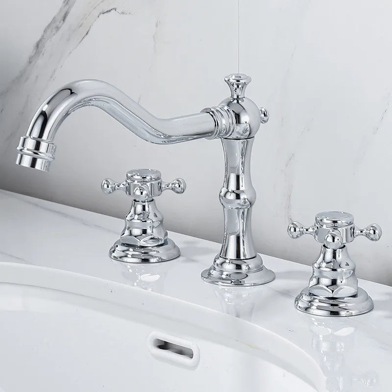 Antique Gold Double Faucet