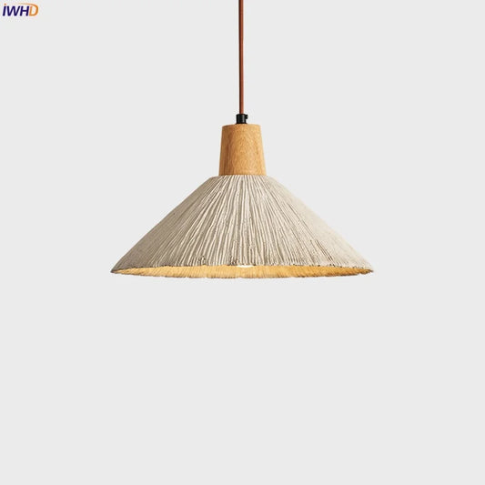 DecorBites™ Cement Pendant Light: Wabi Sabi Vintage LED Hanging Lamp for Home Decor