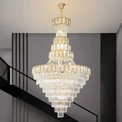 DecorBites™ Elegant Crystal Chandelier for Luxury Living Room Decor