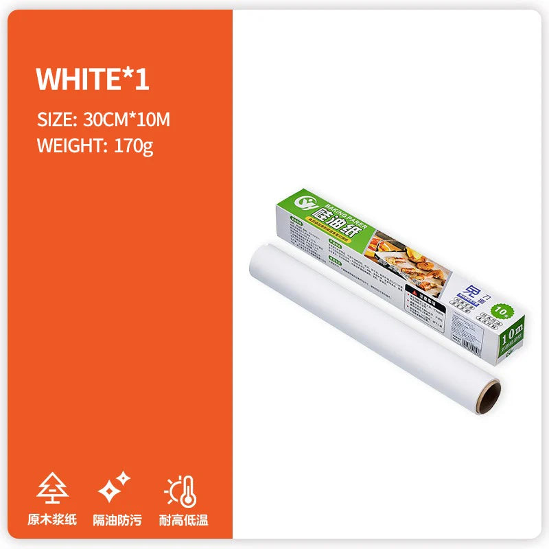 DecorBites™ Grease-Resistant Baking Paper for Air Fryers and Wrapping Food