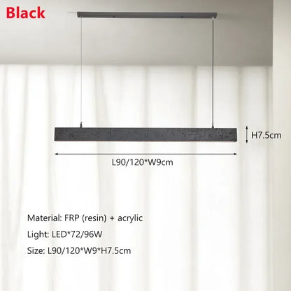 DecorBites™ LED Strip Chandelier Pendant Lights for Dining Room and Bar