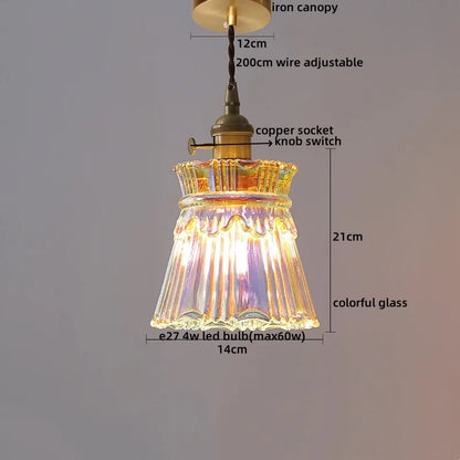 Decorbites™ Glas-LED-Pendantlampen – Bunte nordische Hängeleuchten