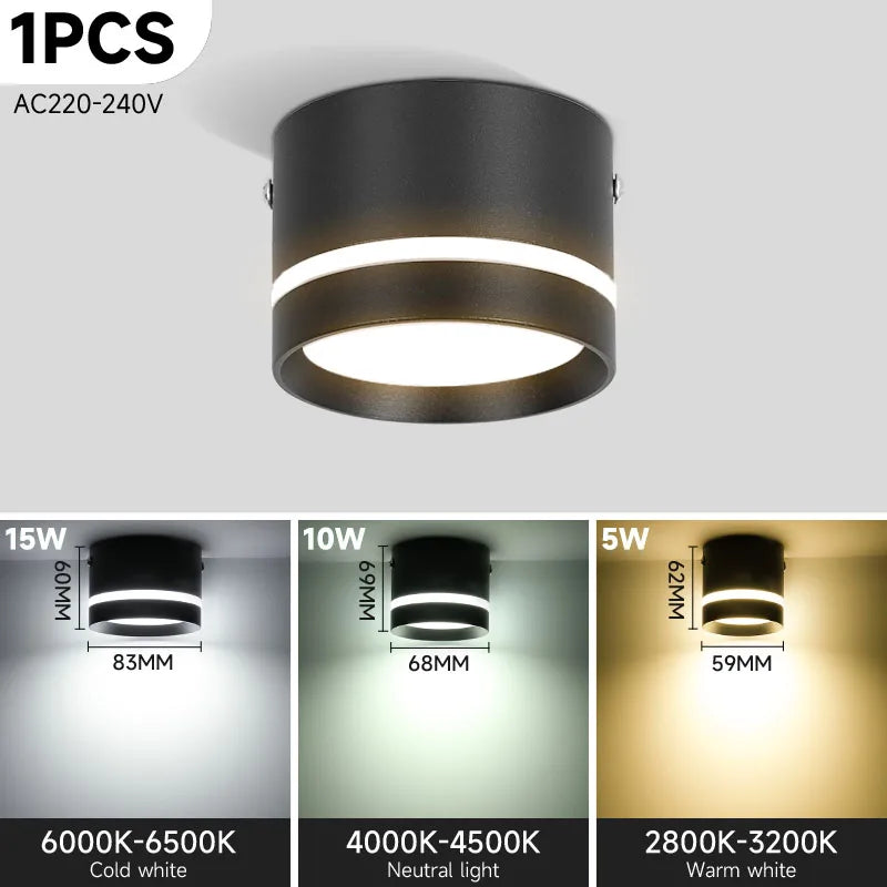 Lámpara de techo LED empotrable DecorBites™ para iluminación del hogar