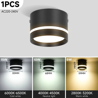 Lámpara de techo LED empotrable DecorBites™ para iluminación del hogar