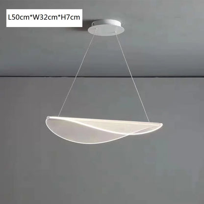 DecorBites™ Acrylic Leaf Pendant Lights for Living and Dining Room