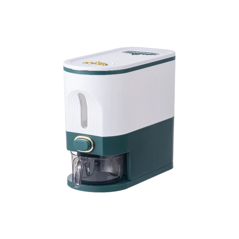 Dispensador de Arroz de Gran Capacidad Decorbites™ Contenedor de Granos de Cocina Caja de Almacenamiento de Cereales Resistente a la Humedad