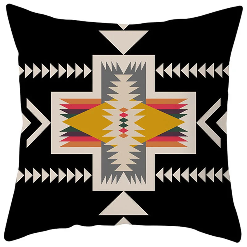 Decorbites™ Ethnisch-böhmisches Geometrisches Kissenbezug für farbenfrohe Homestay-Dekoration