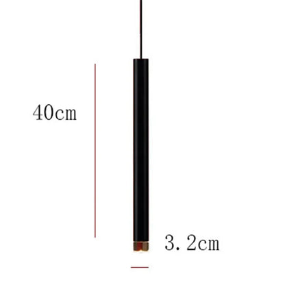 DecorBites™ Gold Tube LED Pendant Lights for Kitchen Dining Office Home Decor