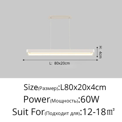 DecorBites™ LED Chandelier: Modern Indoor Lighting for Bedroom Living Dining Study Room