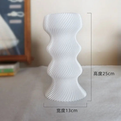 DecorBites™ Elegant High-End Vase for Living Room Flower Arrangement