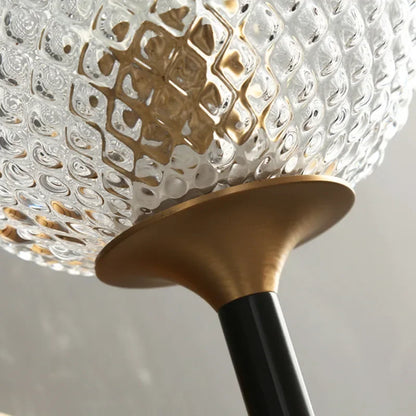 ديكوربايتس™ مصباح حائط بإطار خشبي نحاسي مع حبل من القنب - ديكور غرفة معيشة إبداعي