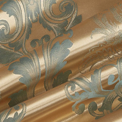 DecorBites™ Jacquard Satin Summer Bedding Set - Elegant & Skin Friendly Duvet Cover - Single/Double Size