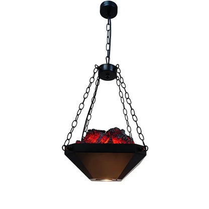DecorBites™ Industrial Pendant Light: Retro American Style Chandelier for Dining Room and Restaurant