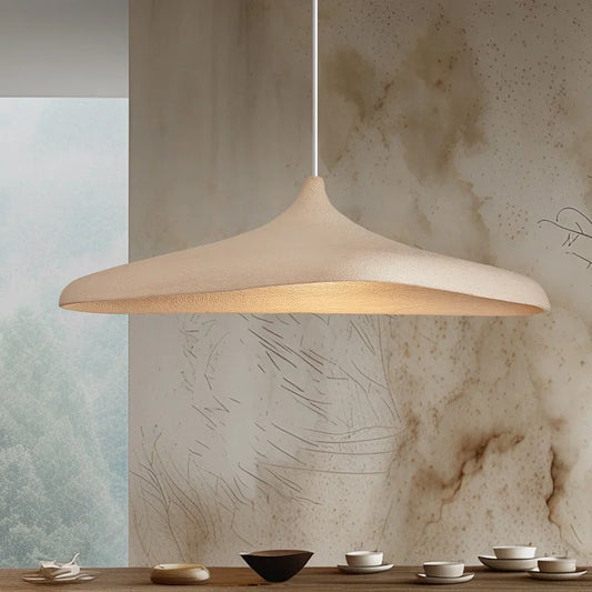 Japanese Wabi-Sabi Brown Pendant Light