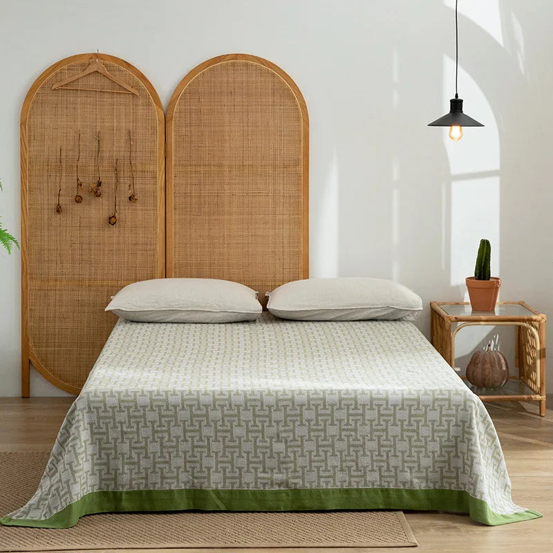 Manta de algodón de lujo DecorBites™ - Calidad superior, 200 x 230 cm / 150 x 200 cm, perfecta para el sofá o la cama