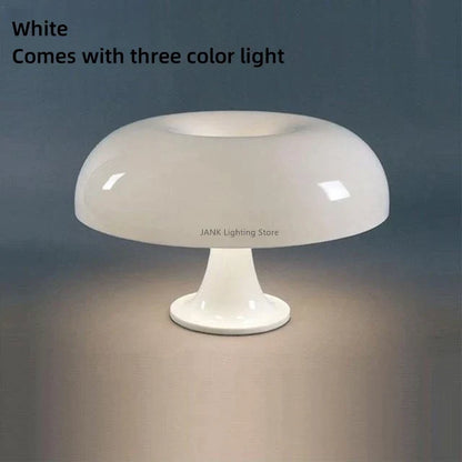 DecorBites™ Designer LED Mushroom Table Lamp for Modern Minimalist Decor Lighting in Bedroom & Living Room