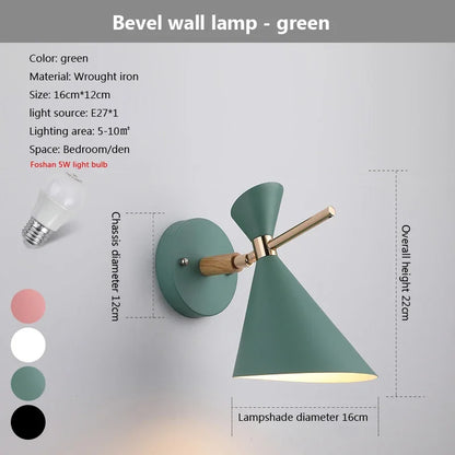 DecorBites™ LED Adjustable Reading Wall Lights - Macaroon-inspired Decorative Lamps for Versatile Room Decor