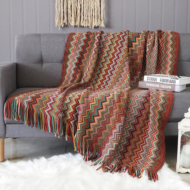 DecorBites™ Houndstooth Throw Blanket