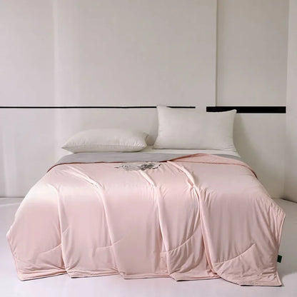 DecorBites™ Green Summer Cooling Comforter for Single Beds