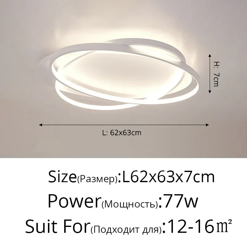 DecorBites™ Elegant Ceiling Chandeliers, Dimmable with Remote Control