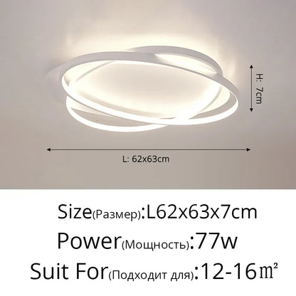 DecorBites™ Dimmable Ceiling Chandeliers for Living Bedroom Dining Room Lighting