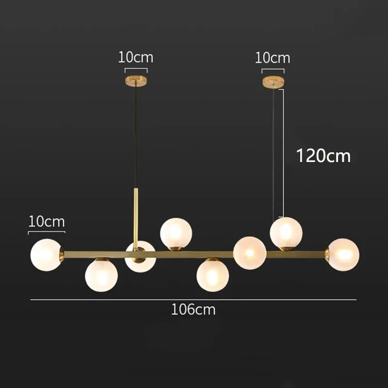 Decorbites™ LED-Pendelleuchten für moderne Wohnraumdekoration und Innenbeleuchtung