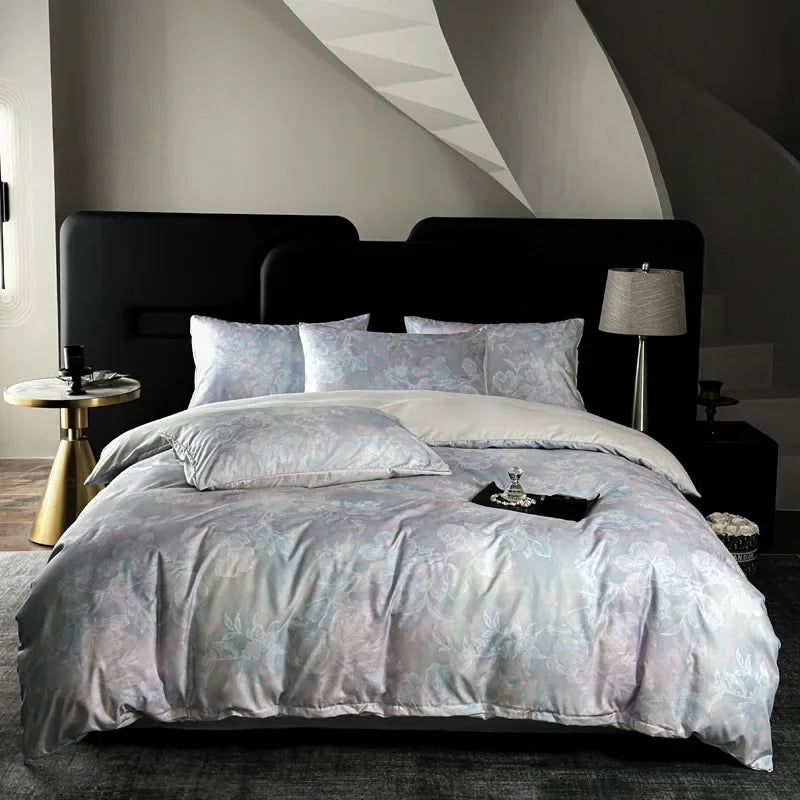 طقم أغطية سرير قطني DecorBites™ بمقاس فردي ومقاس مزدوج