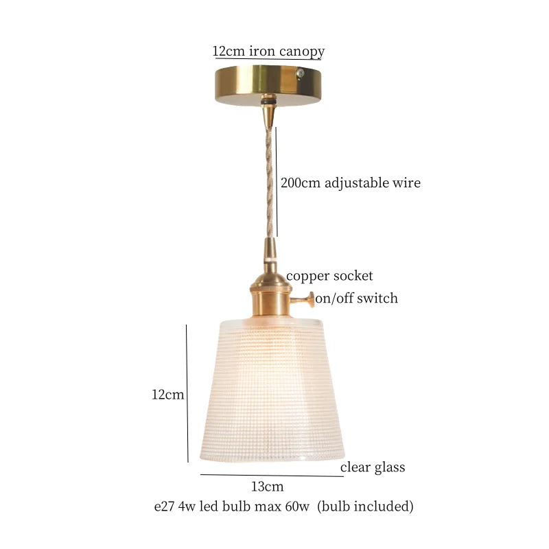 Decorbites™ Grünes Glas LED-Pendelleuchte - Moderne nordische Hängelampe