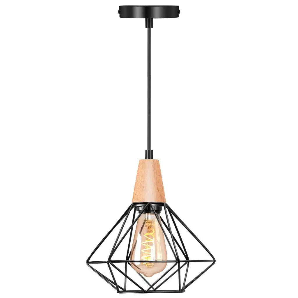 DecorBites™ Industrial Metal Pendant Light for Kitchen Island Bar Restaurant Loft Decor