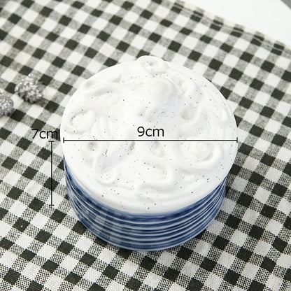 DecorBites™ Ceramic Marine Life Decorative Storage Tray for Dresser or Tabletop