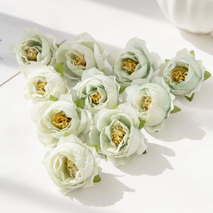 DecorBites™ Artificial Flowers Wedding Christmas Decoration Home Scrapbooking Bridal Accessories