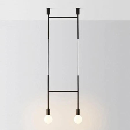 ديكوربايتس™ مصابيح معلقة هندسية من الحديد لغرفة الطعام وغرفة النوم والمقهى والديكور الداخلي