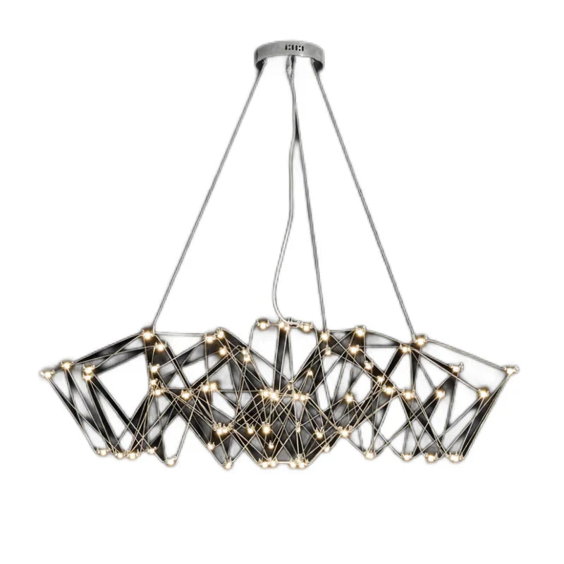 Lámpara colgante cúbica DecorBites™: Lámpara LED moderna y creativa para sala de estar y restaurante