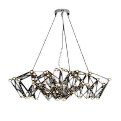 Lámpara colgante cúbica DecorBites™: Lámpara LED moderna y creativa para sala de estar y restaurante