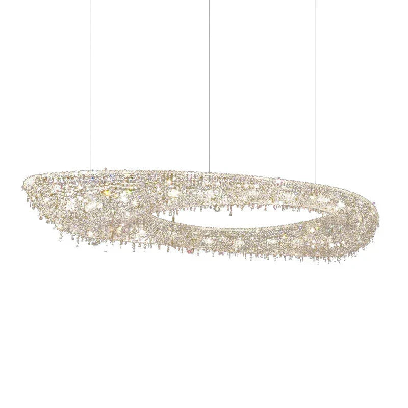 DecorBites™ Crystal Chandelier Luminaire Indoor Lighting Fixture Luxury Design