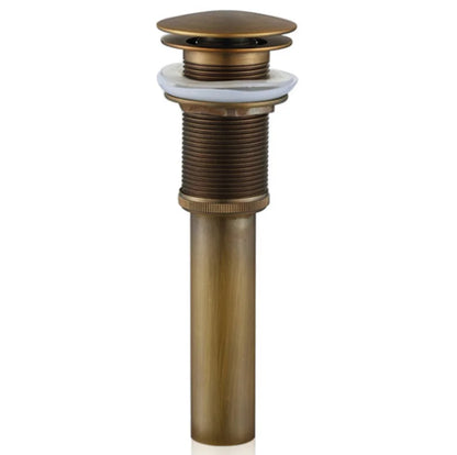 مصفاة حوض من النحاس العتيق من DecorBites™ - ملحق حمام