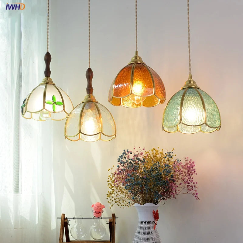 Decorbites™ Kupferdraht-Glasanhängerlampe verstellbar im Vintage-Stil für Coffee Bar & Gang
