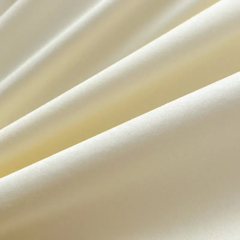 DecorBites™ Solid Color Brush Fabric Bedding Set - 4 Pieces